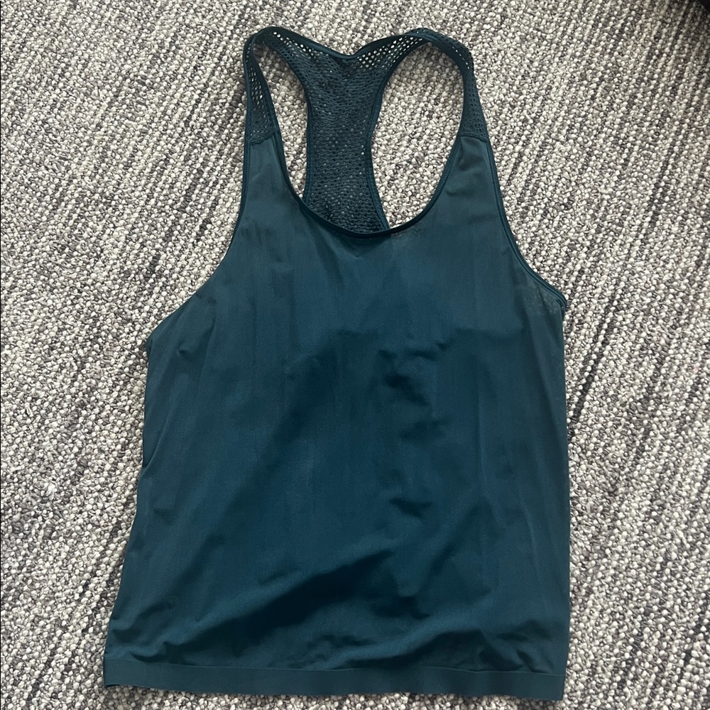 Lululemon Teal Racerback Tank Top